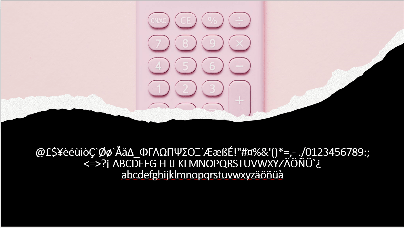 GSM-7 UCS-2 character types