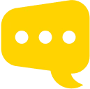YakChat messaging icon speech bubble