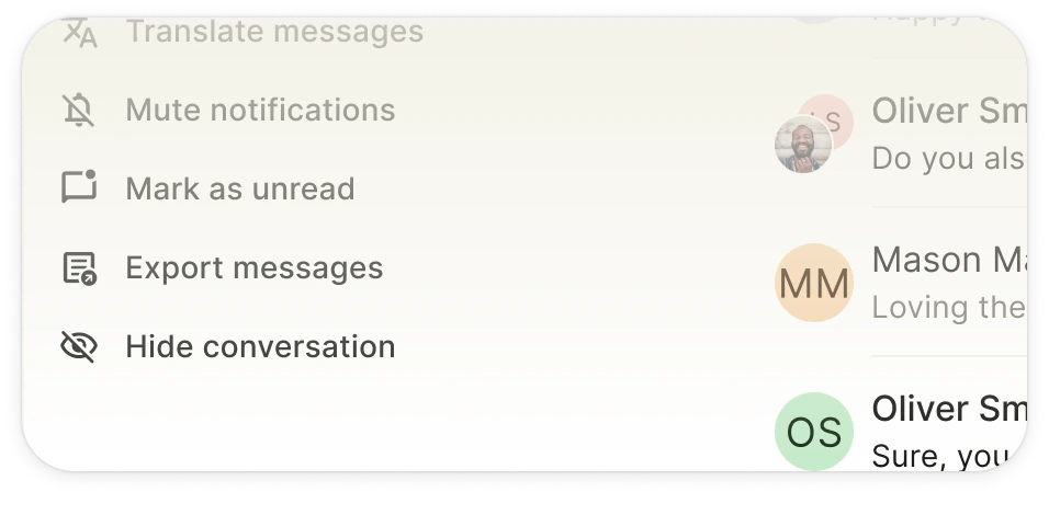 Archive your messages