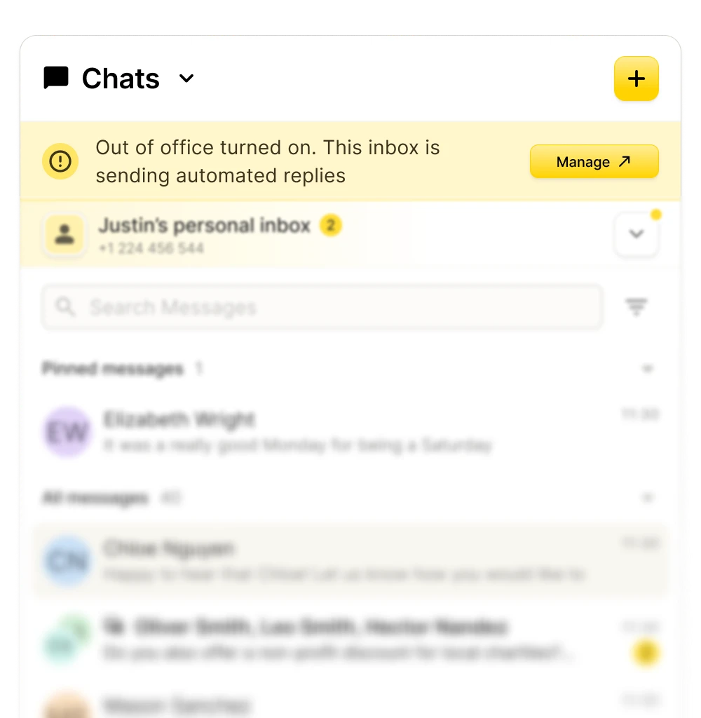 YakChat messaging app image